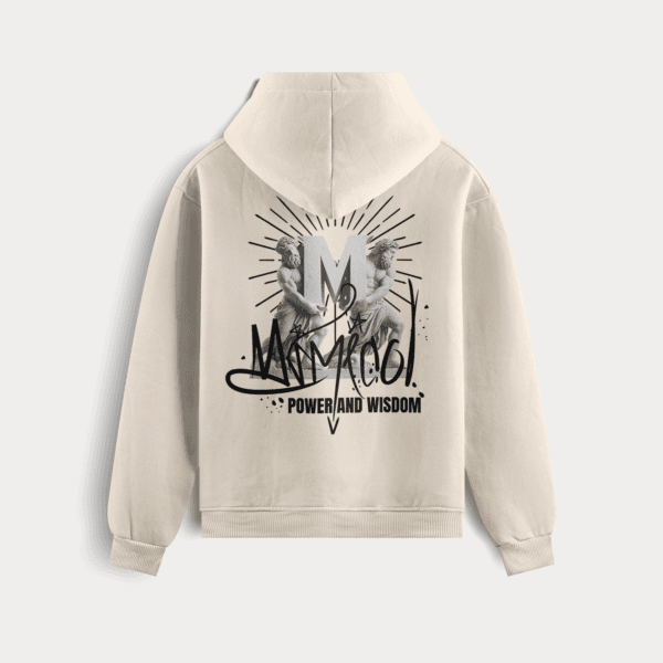 HOODIE OVERSIZE GODS MARFIL MSMICOL
